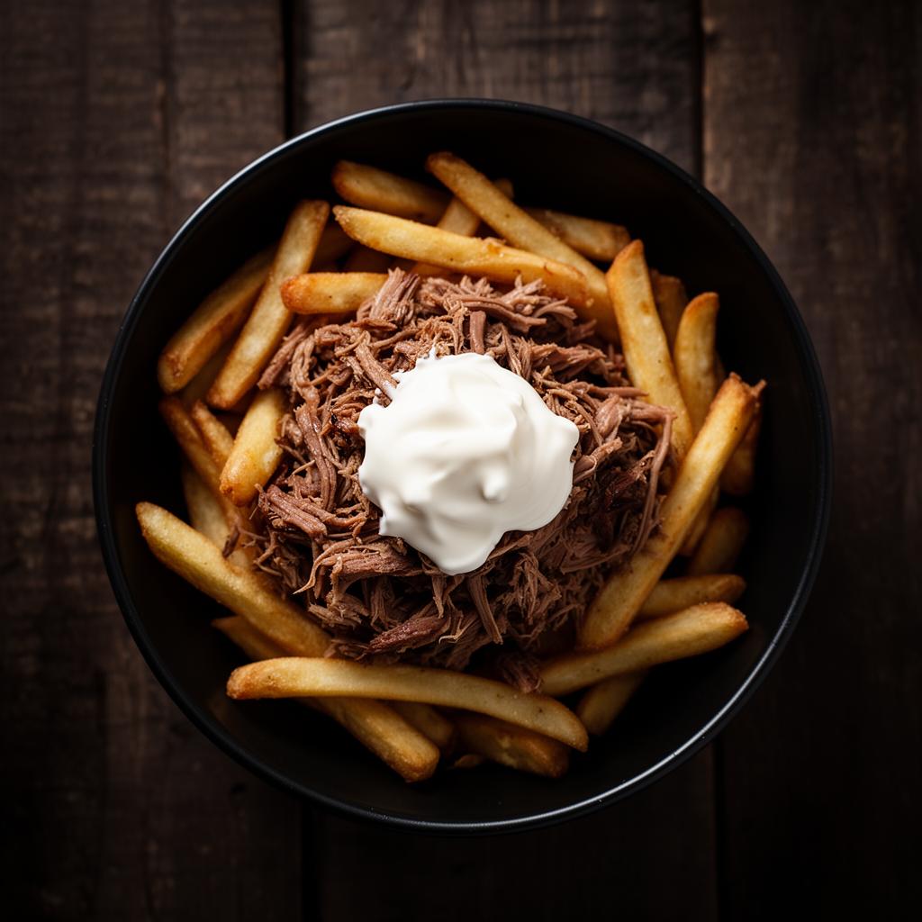 Batata com Costela Desfiada